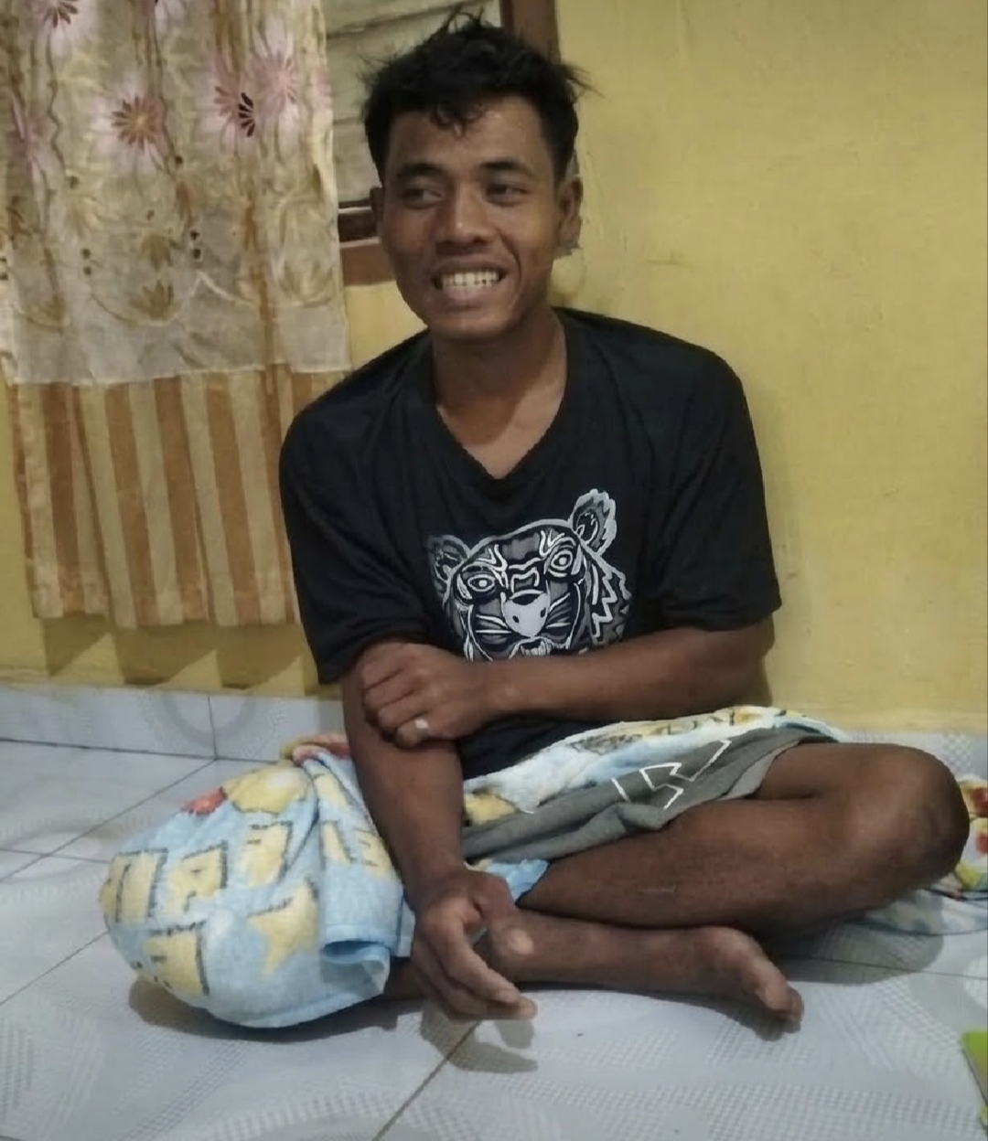 Hairullah. Nelayan Yang Sempat Dikabarkan Hilang Akhirnya Ditemukan