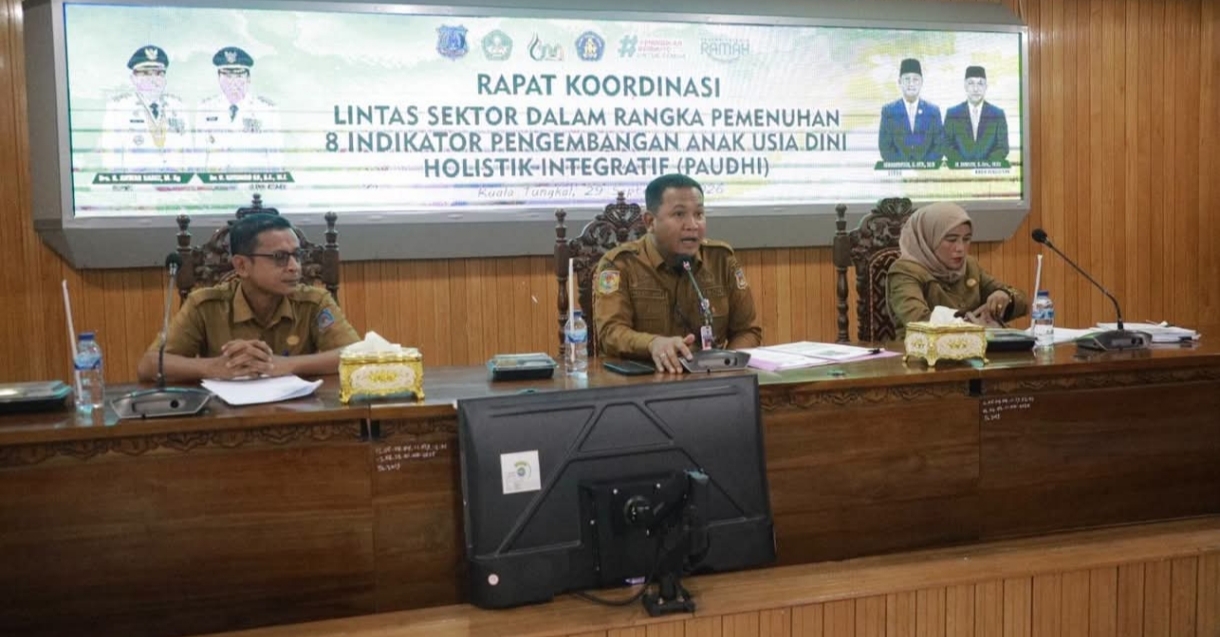 Sekda Tanjab Barat Pimpin Rakor Lintas Sektor