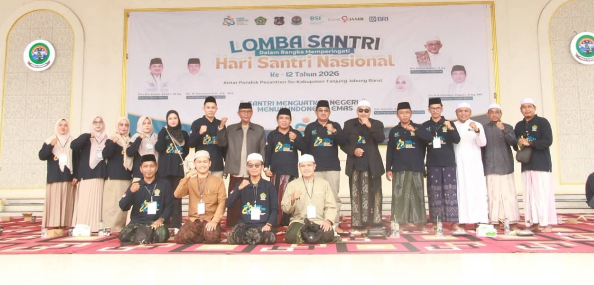 Bupati Anwar Sadat Buka Perlombaan Antar Ponpes Se - Tanjung Jabung Barat