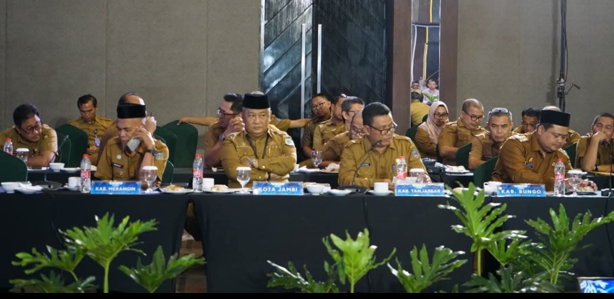 Wabup Katamso Hadiri High Level Meeting TPID Provinsi Jambi