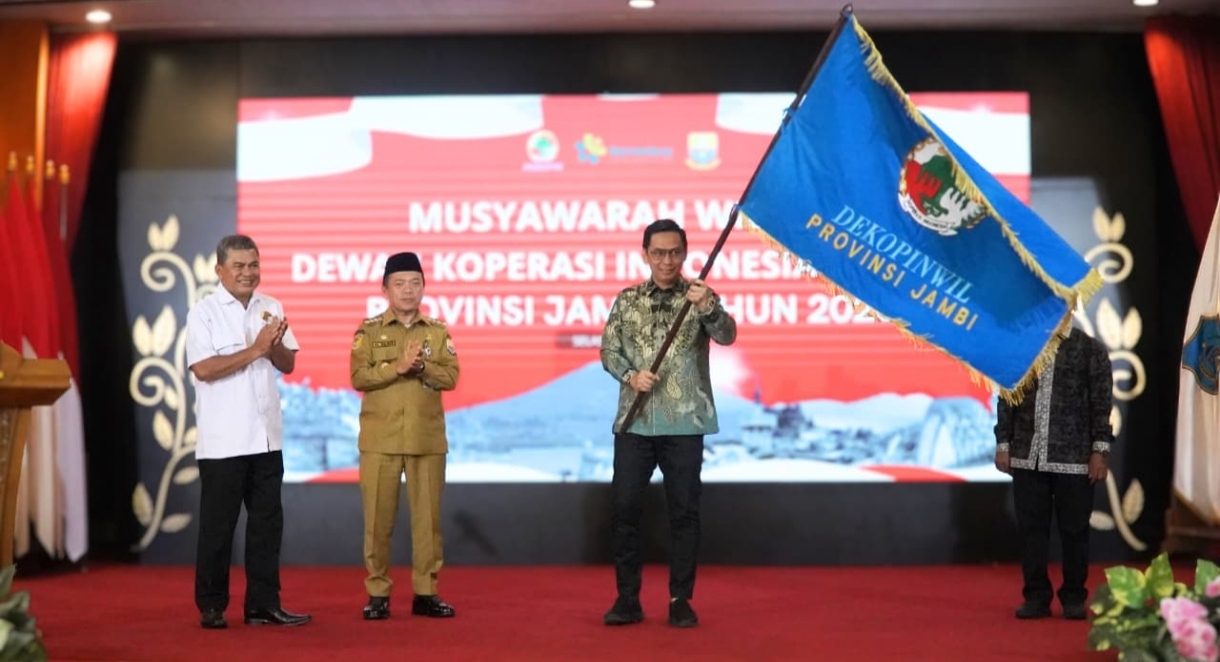 Waka DPRD Jambi Faizal Riza Kembali Nahkodai Dekopinwil Jambi Periode 2026-2031