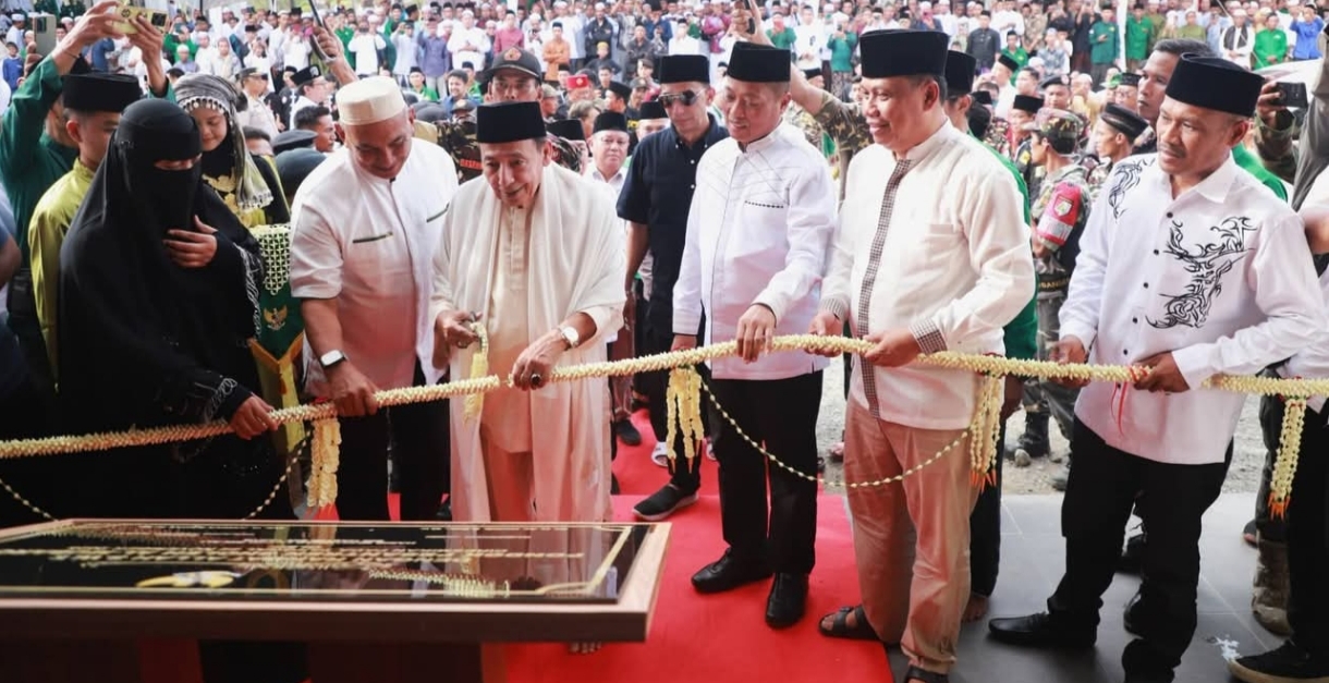 Wabup Katamso Hadiri Tabligh Akbar sekaligus Peresmian Ponpes Sholeh Al-Mubarok