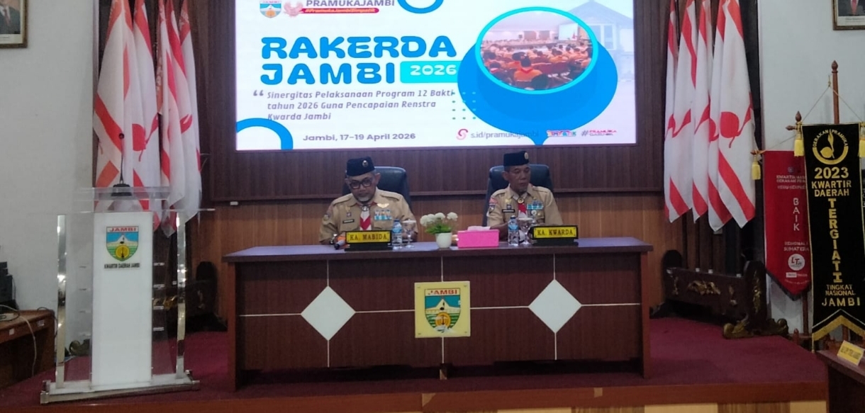 Rapat Kerja Daerah Kwarda Gerakan Pramuka Jambi Tahun 2026