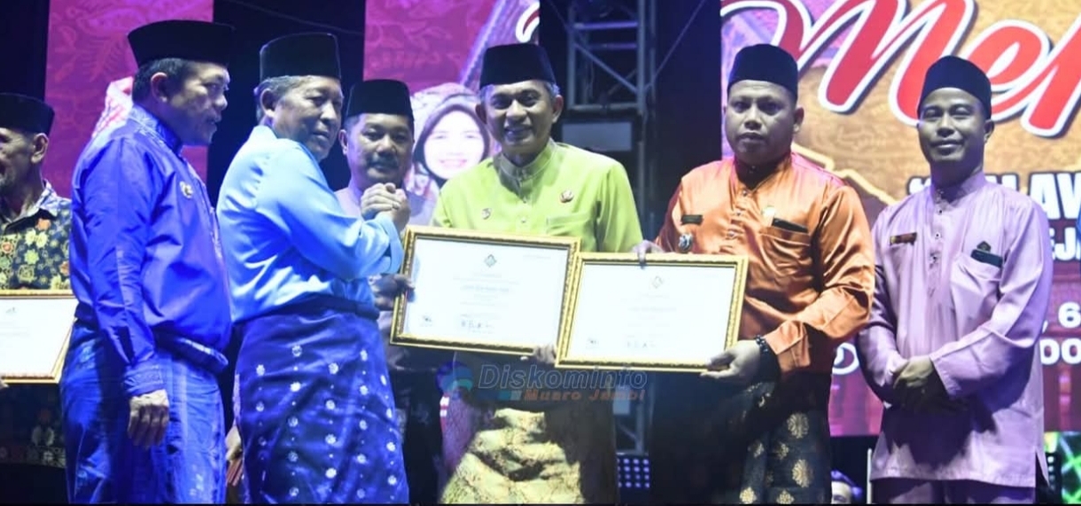 Ukir Prestasi Gemilang, Pemkab Muaro Jambi Sabet Dua Penghargaan Sekaligus Dari Kementerian Kebudayaan RI