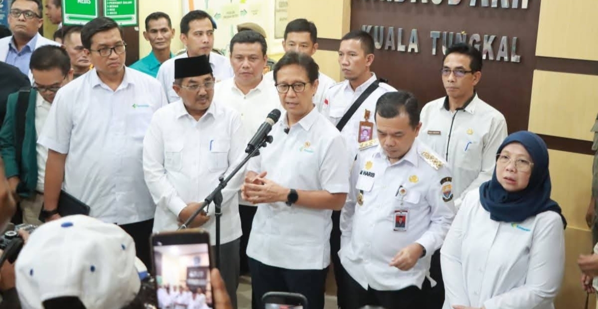 Bupati Anwar Sadat Sambut Kunjungan Menteri Kesehatan dan Gubernur Jambi ke RSUD KH Daud Arif