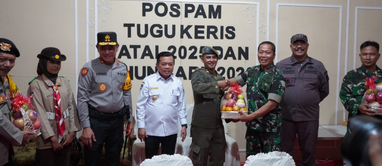 Pastikan Natal dan Tahun Baru Aman, Gubernur Al Haris Bersama Forkopimda Tinjau Gereja dan Pos Pengamanan