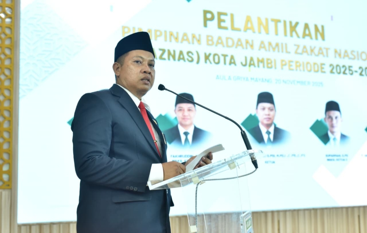 Ketua Baru BAZNAS Kota Jambi Tegaskan ZIS sebagai Solusi Konkret Pengentasan Kemiskinan Ekstrem