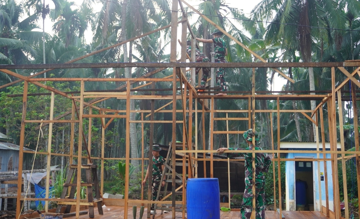 Impian Bapak Mulyono Mulai Terwujud. Pasiter ; Optimis Tuntas Tepat Waktu