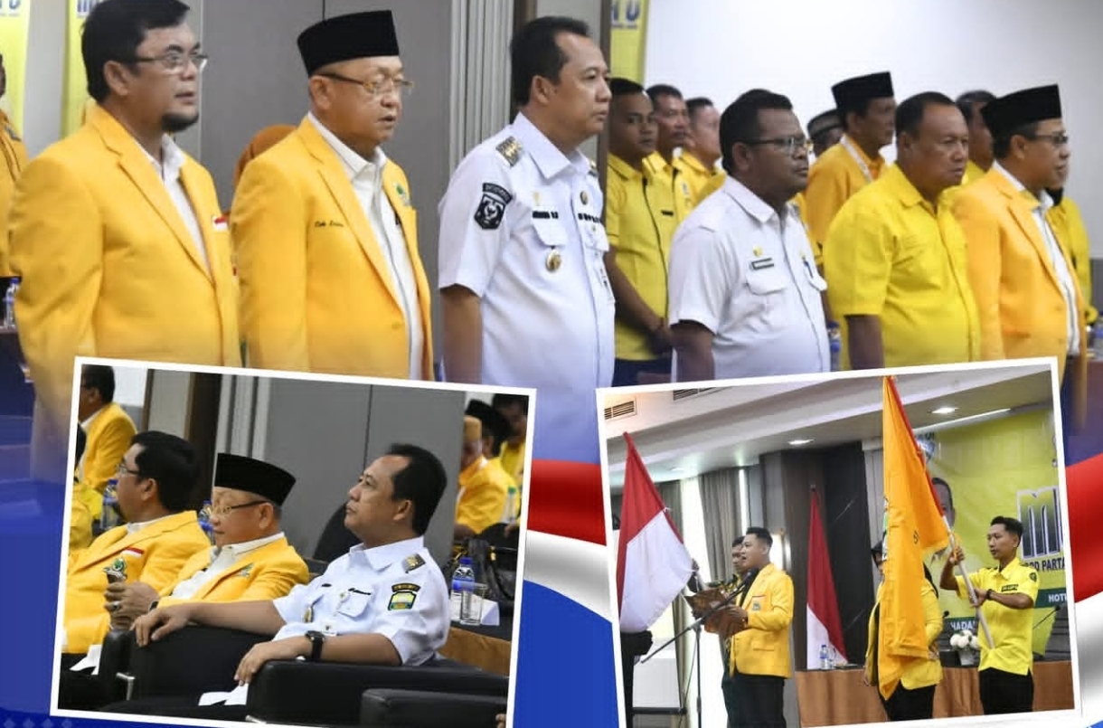 Bupati Bambang Bayu Suseno Hadiri Musda DPD Golkar Muaro Jambi