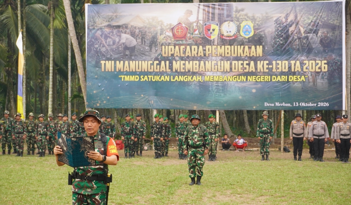 Dansatgas Letkol Inf Zulhiardi Paparkan Sasaran Pembangunan dan Harapkan Sinergitas Lintas Sektoral