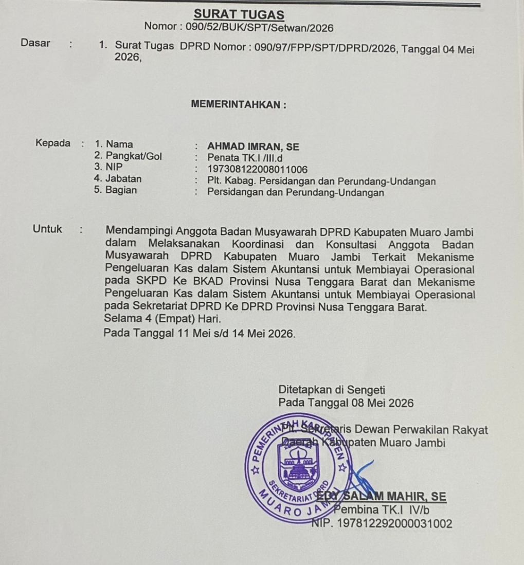 Ketua DPRD Aidi Hatta Tugaskan Banmus ke NTB: Pelajari Sistem Akuntansi Kas untuk Perkuat Tata Kelola Keuangan DPRD