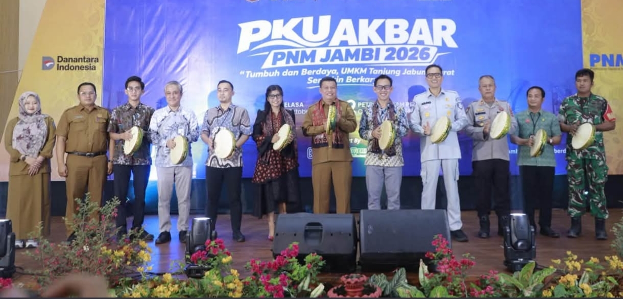 Wabup Katamso Tegaskan Komitmen Pemkab Tanjung Jabung Barat Perkuat UMKM melalui PKU Akbar 2026