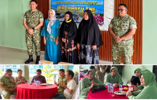 Sambut HUT TNI Ke - 81, Kodim 0419/ Tanjab Salurkan Tali Asih Untuk Warakawuri