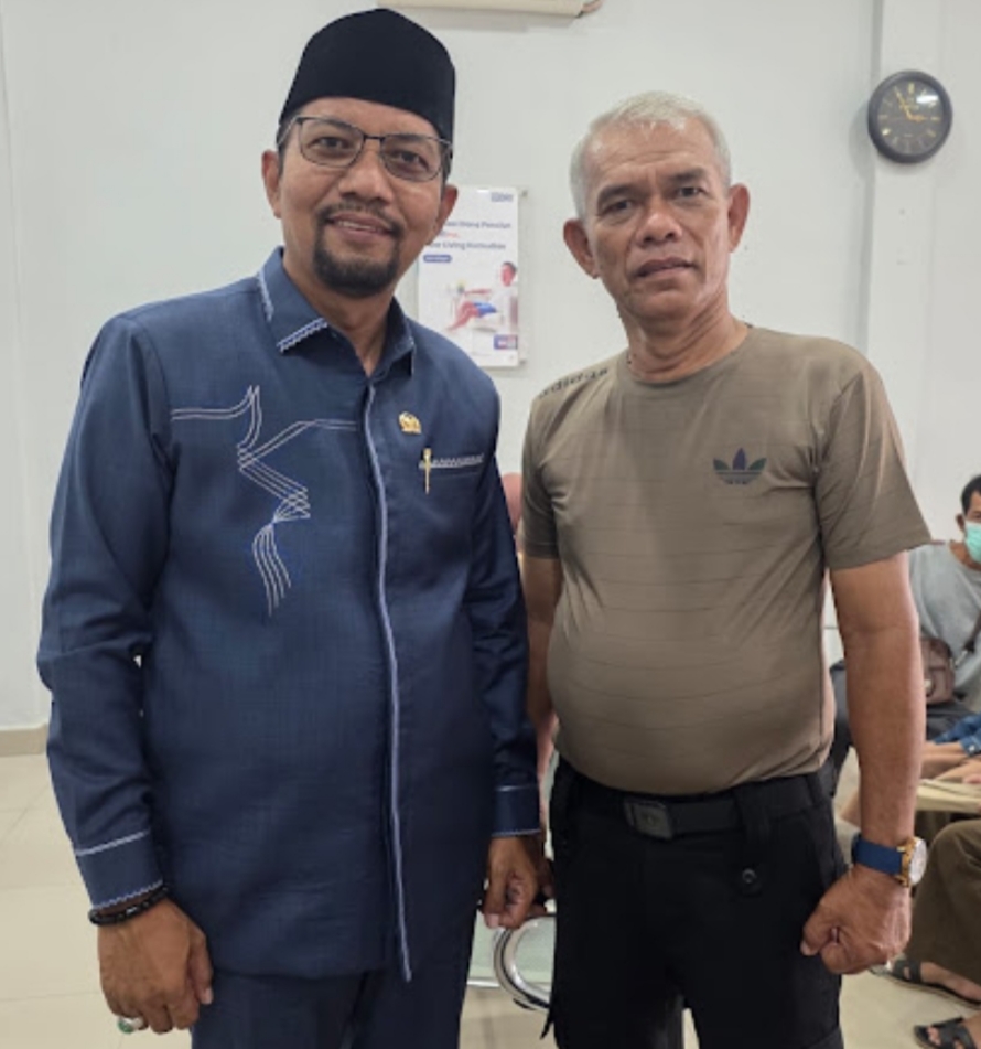 Purna Tugas, Ketua Fraksi PAN DPRD Muaro Jambi Apresiasi Pengabdian Ucok Lubis di BPBD